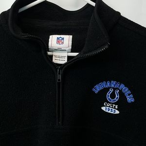 1/4 zip Colts pullover